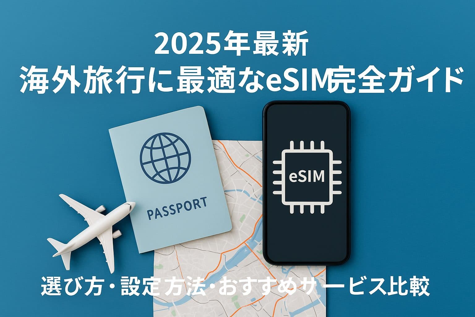 海外旅行の新常識！eSIMでスマートに世界とつながる完全ガイド（2025年最新版）