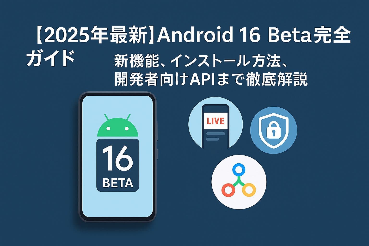 Android 16 Beta完全ガイド：新機能、インストール手順、ユーザーと開発者が得られる未来体験